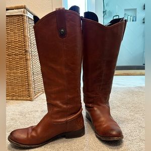 Frye Melissa boots extended calf 6.5
